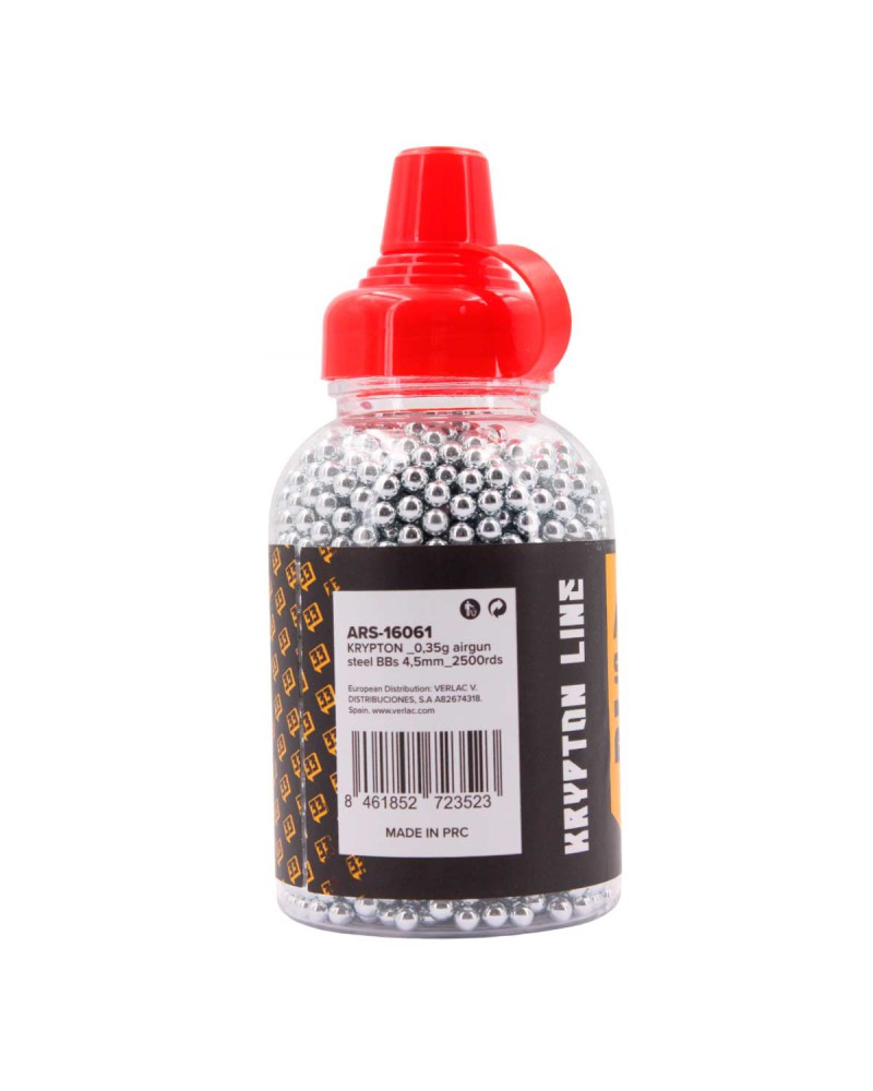 Bolas de acero 4.5 mm Kripton 2500und - Arsenic | Airsoft Yecla