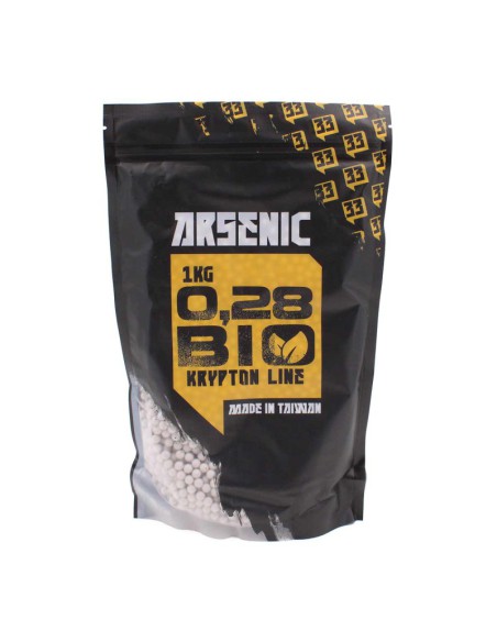 Bolas Krypton BIO 0,28 g 6 mm 1 kg - Arsenic