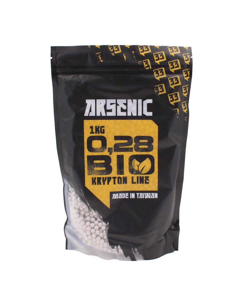 Bolas Krypton BIO 0,28 g 6 mm 1 kg - Arsenic