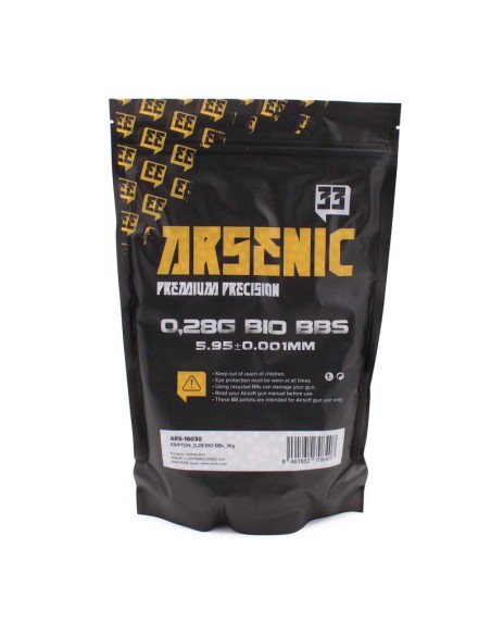 Bolas Krypton BIO 0,28 g 6 mm 1 kg - Arsenic 2