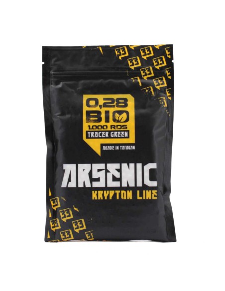 Bolas Krypton BIO Tracer 0,28 g 1000 BBs - Arsenic | Airsoft Yecla