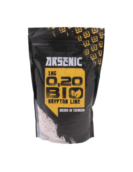 Bolas biodegradables Krypton BIO 0,20 g 1 kg - Arsenic