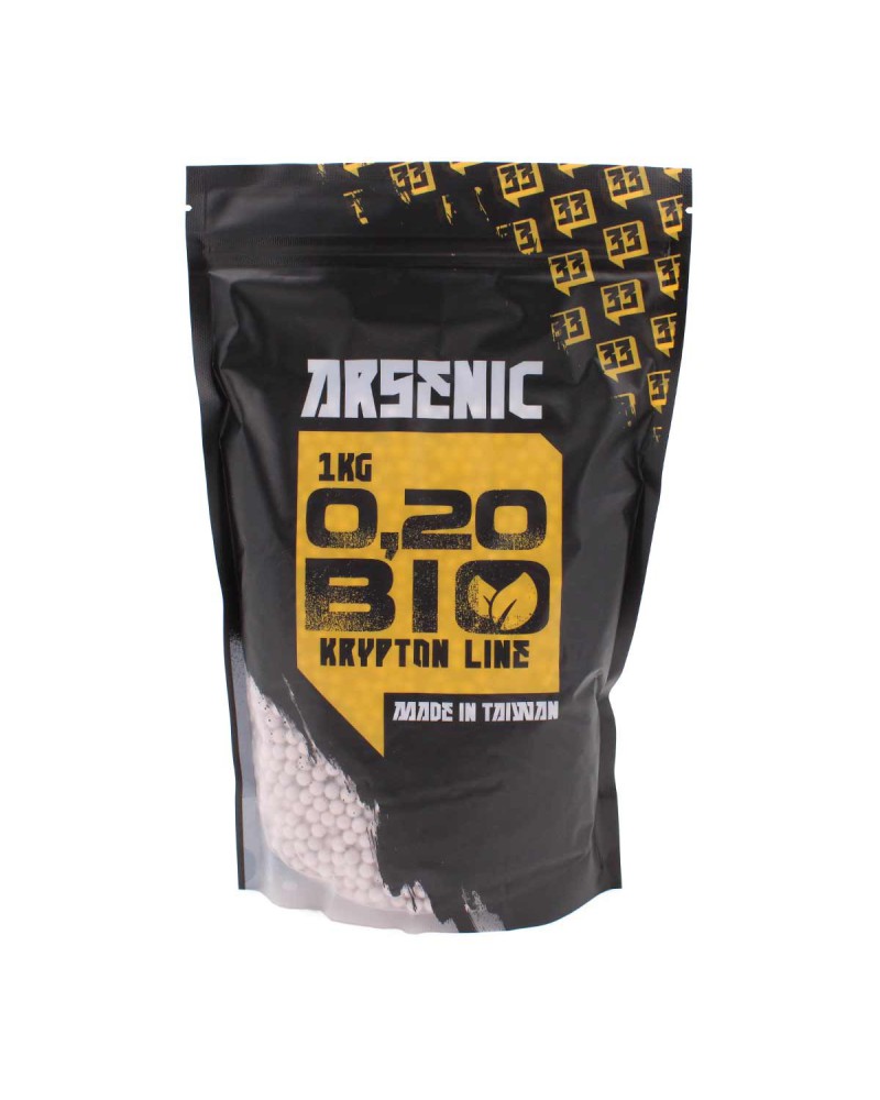 Bolas biodegradables Krypton BIO 0,20 g 1 kg - Arsenic