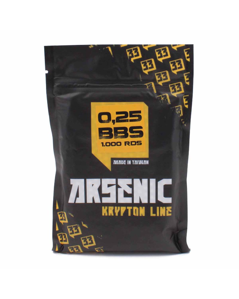 Bolas 6mm Krypton 0.25g 1000und - Arsenic