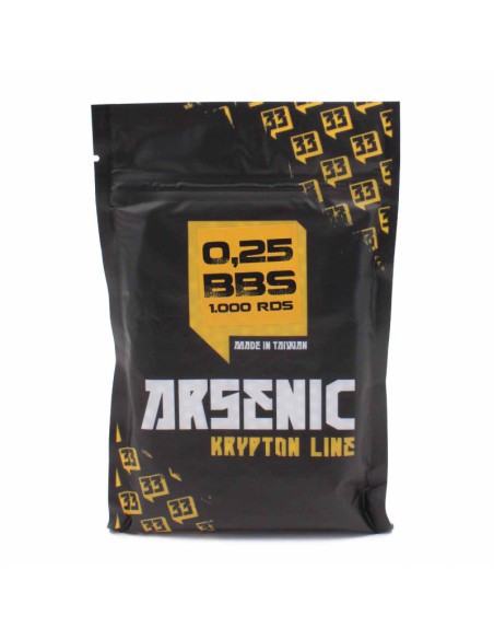 Bolas 6mm Krypton 0.25g 1000und - Arsenic