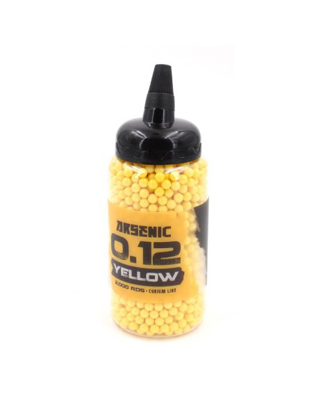 Bolas Curium 0,12 g 6 mm 2000 - Arsenic | Airsoft Yecla