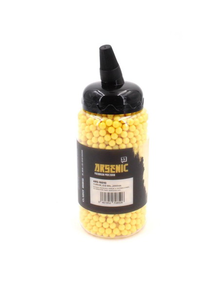 Bolas Curium 0,12 g 6 mm 2000 - Arsenic | Airsoft Yecla 2