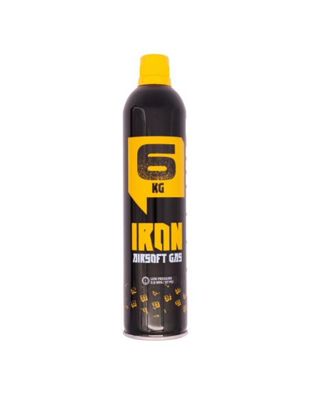 Botella gas IRON 6kg con silicona - Arsenic