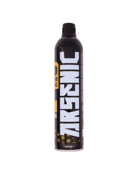 Botella Gas IRON 12kg 600ml sin silicona - Arsenic 2