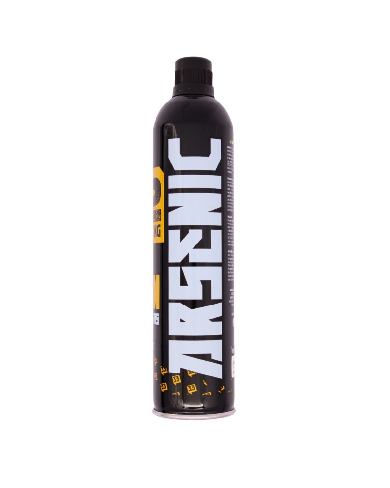 Botella Gas IRON 12kg 600ml sin silicona - Arsenic