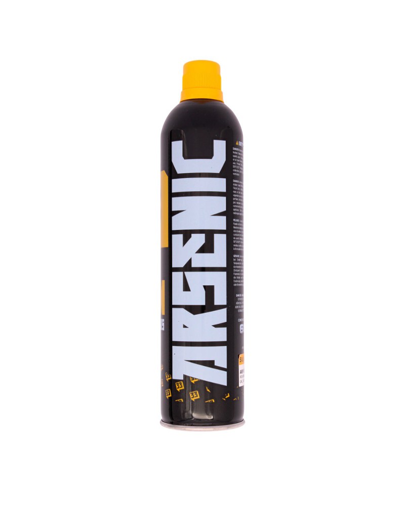 Botella Gas IRON 8kg 600ml con silicona - Arsenic | Airsoft Yecla