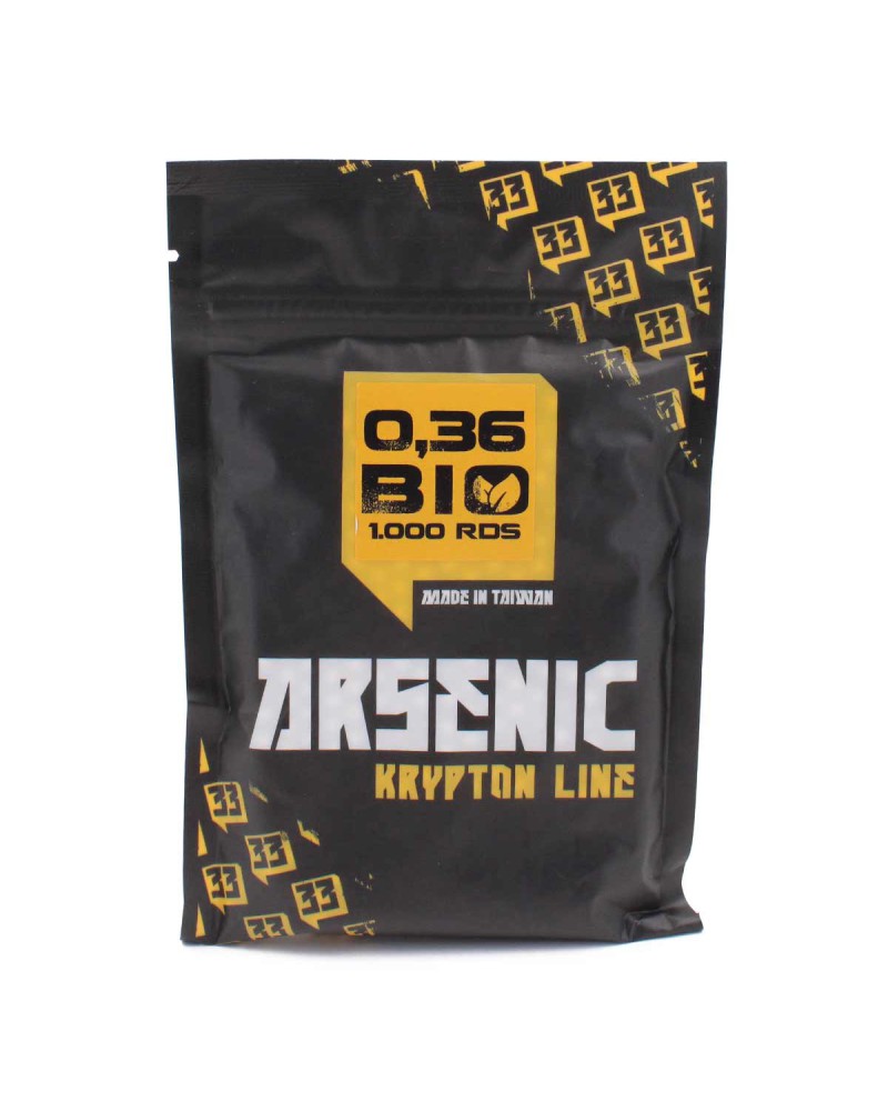 Bolas Krypton BIO 0,36 g 6 mm 1000 und - Arsenic