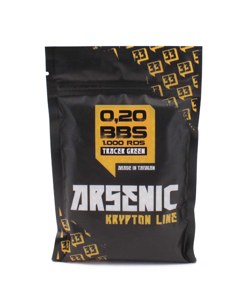 Bolas trazadoras Krypton BIO 0,20 g 6 mm 1000 ud - Arsenic