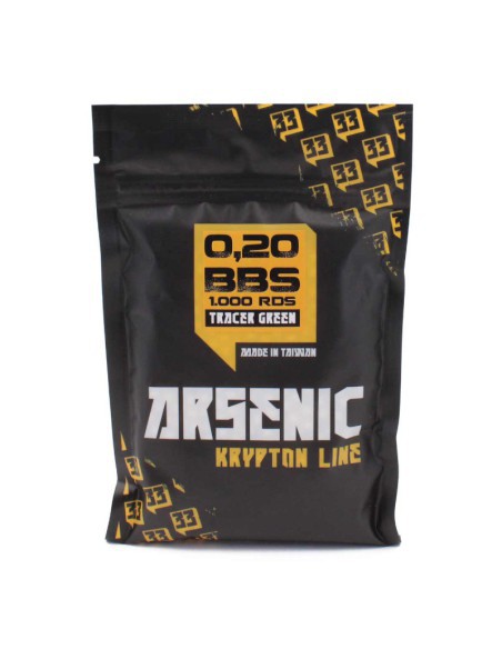 Bolas trazadoras Krypton BIO 0,20 g 6 mm 1000 ud - Arsenic