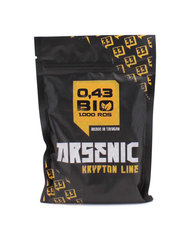 Bolas Krypton BIO 0,43 g 6 mm 1000 und - Arsenic