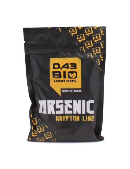 Bolas Krypton BIO 0,43 g 6 mm 1000 und - Arsenic