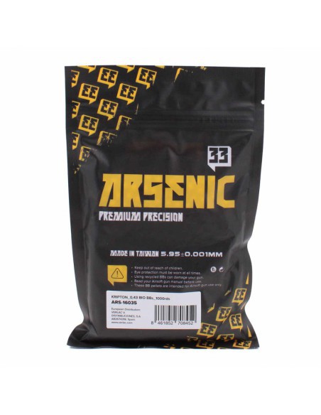 Bolas Krypton BIO 0,43 g 6 mm 1000 und - Arsenic