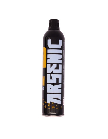 Gas IRON 8 kg sin silicona 600 ml - Arsenic