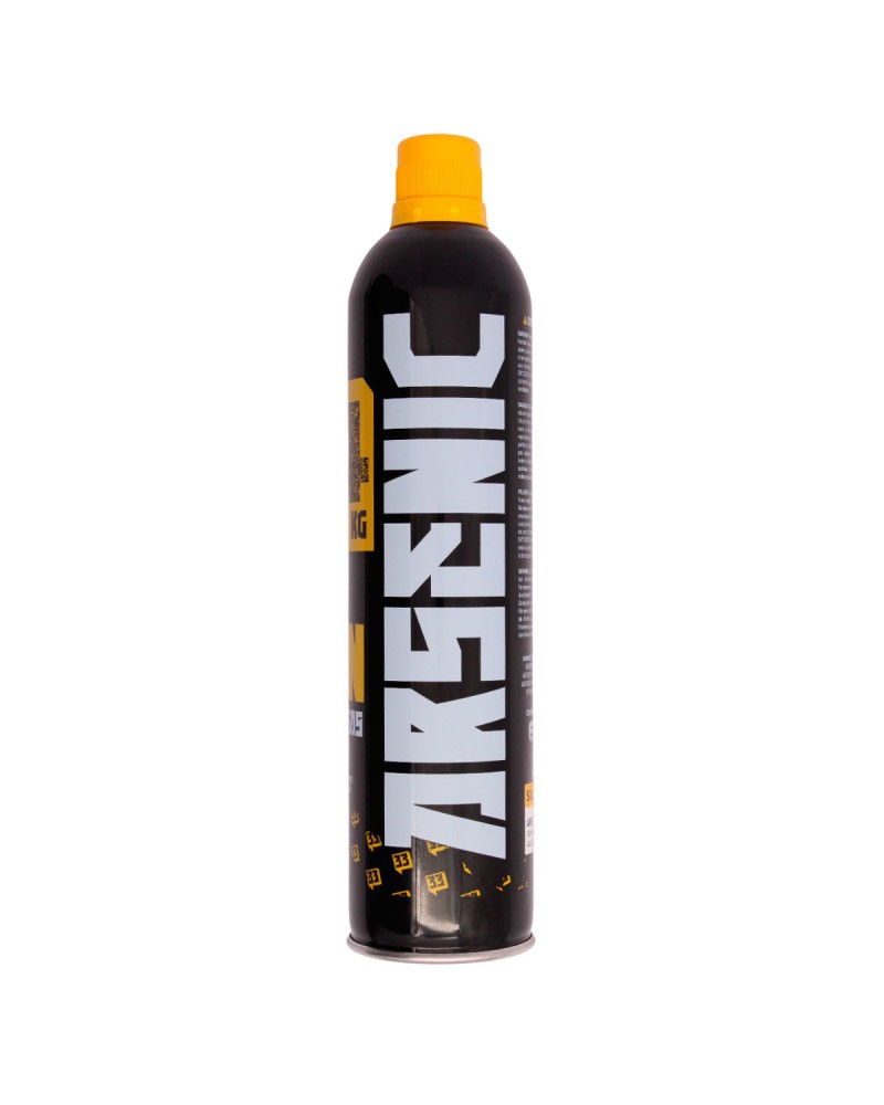 Botella Gas IRON 14 kg con Silicona 600 ml - Arsenic