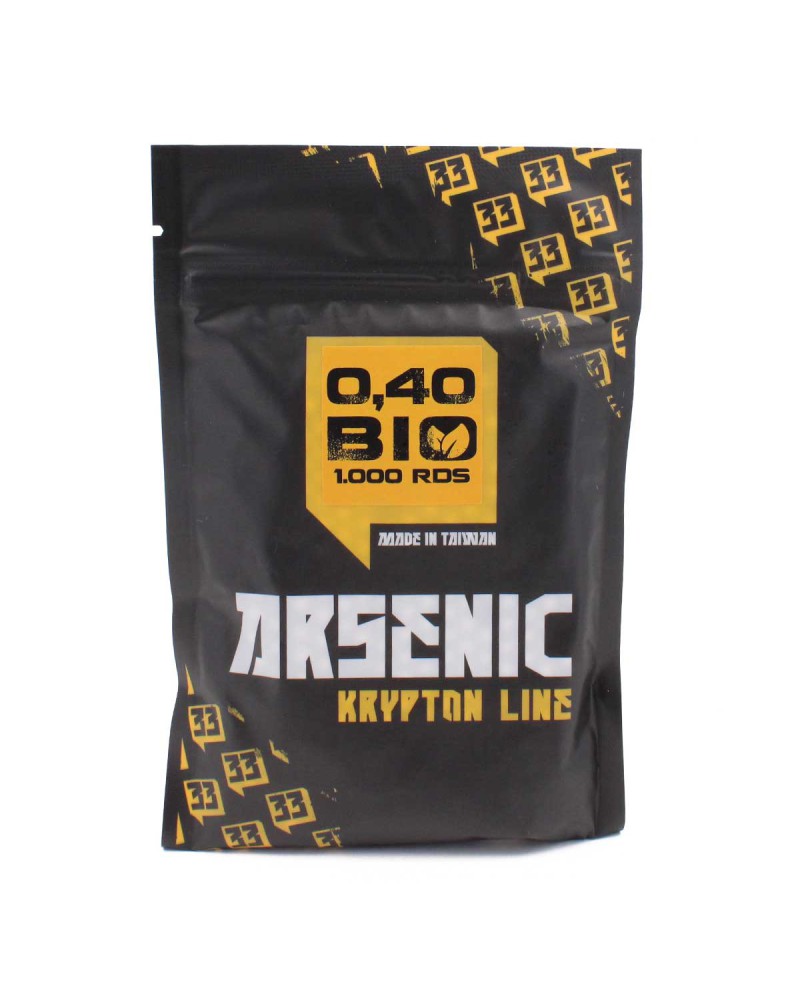 Bolas Krypton BIO 0,40 g 6 mm 1000 unidades - Arsenic
