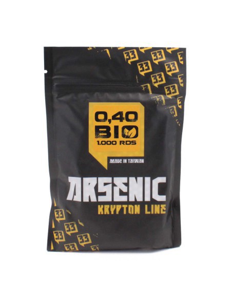 Bolas Krypton BIO 0,40 g 6 mm 1000 unidades - Arsenic
