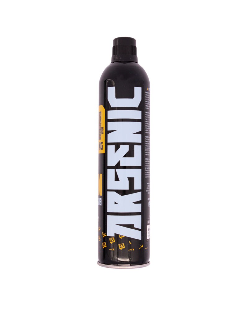 Gas IRON 14kg 600ml sin silicona - Arsenic | Airsoft Yecla