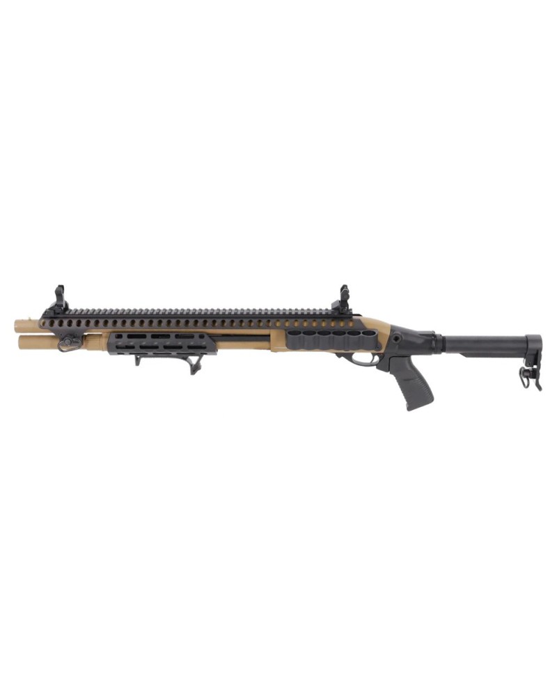 Escopeta de bombeo S&T ST870 22 BBs Hop-Up ajustable | Airsoft Yecla