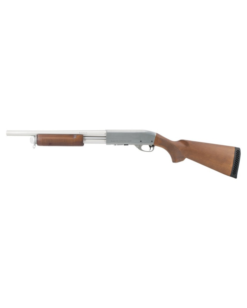 Escopeta Pump Action ST870 22 BBs Full Metal madera real - S&T