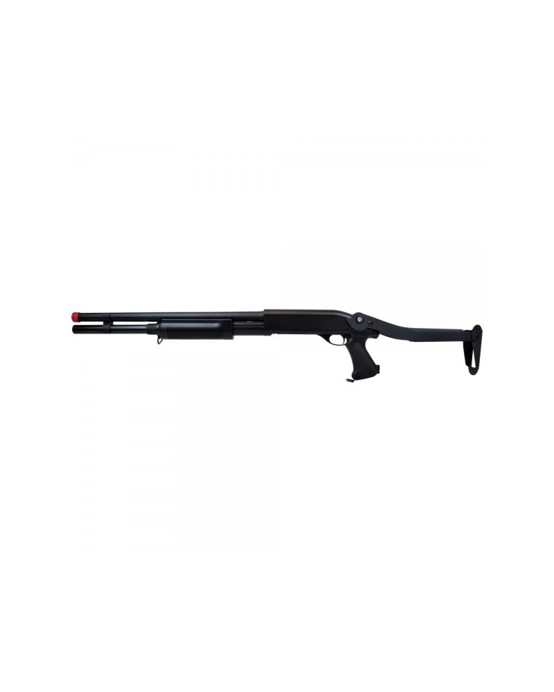 Escopeta Pump Action ST870 22 BBs Full Metal madera real - S&T