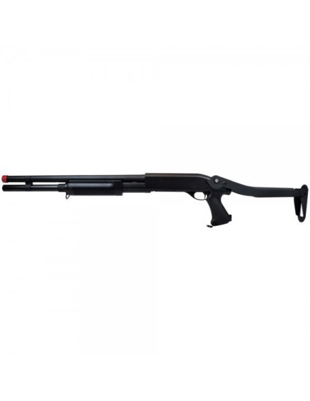Escopeta Pump Action ST870 22 BBs Full Metal madera real - S&T