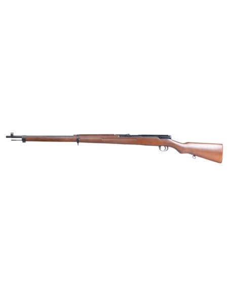 Fusil de muelle Bolt Action Type 38 culata madera real 15 BBs - S&T