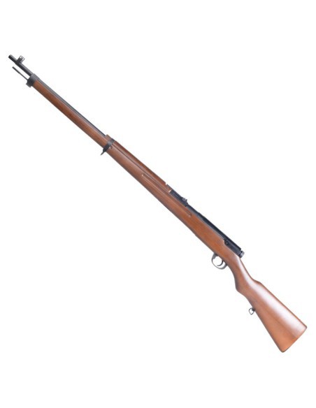 Fusil de muelle Bolt Action Type 38 culata madera real 15 BBs - S&T