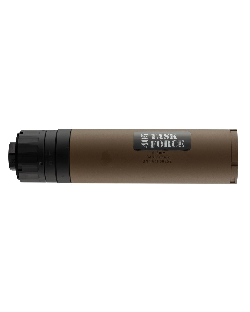 Silenciador facticio XM7 SLX 6.8 QD M14 Tan - TASK FORCE