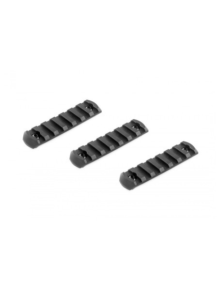 Kit 3 rails QRS M-LOK 7 slots para rail 21mm - VFC | Airsoft Yecla