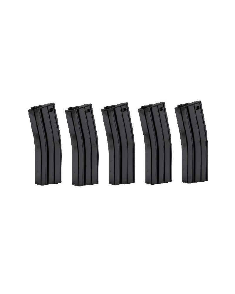 Cargador M4 MAG-R04Q-5P Steel QPQ 30/135 BBs | Airsoft Yecla