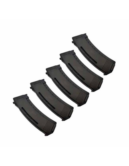 Cargador AK MOD1 30/130 BBs MAG-M1K-BK-5P | Airsoft Yecla