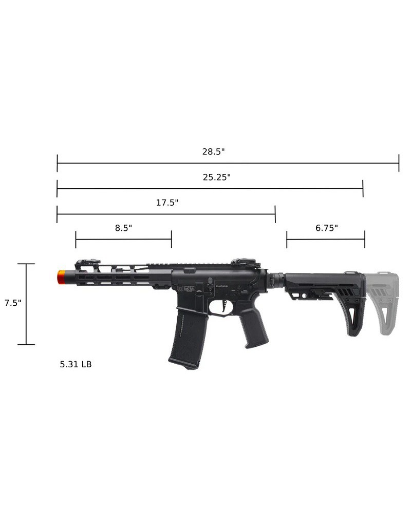 Fusil AR-15 Explorer 8.5" AEG - ARCTURUS x C.A.T.