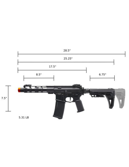 Fusil AR-15 Explorer 8.5" AEG - ARCTURUS x C.A.T.