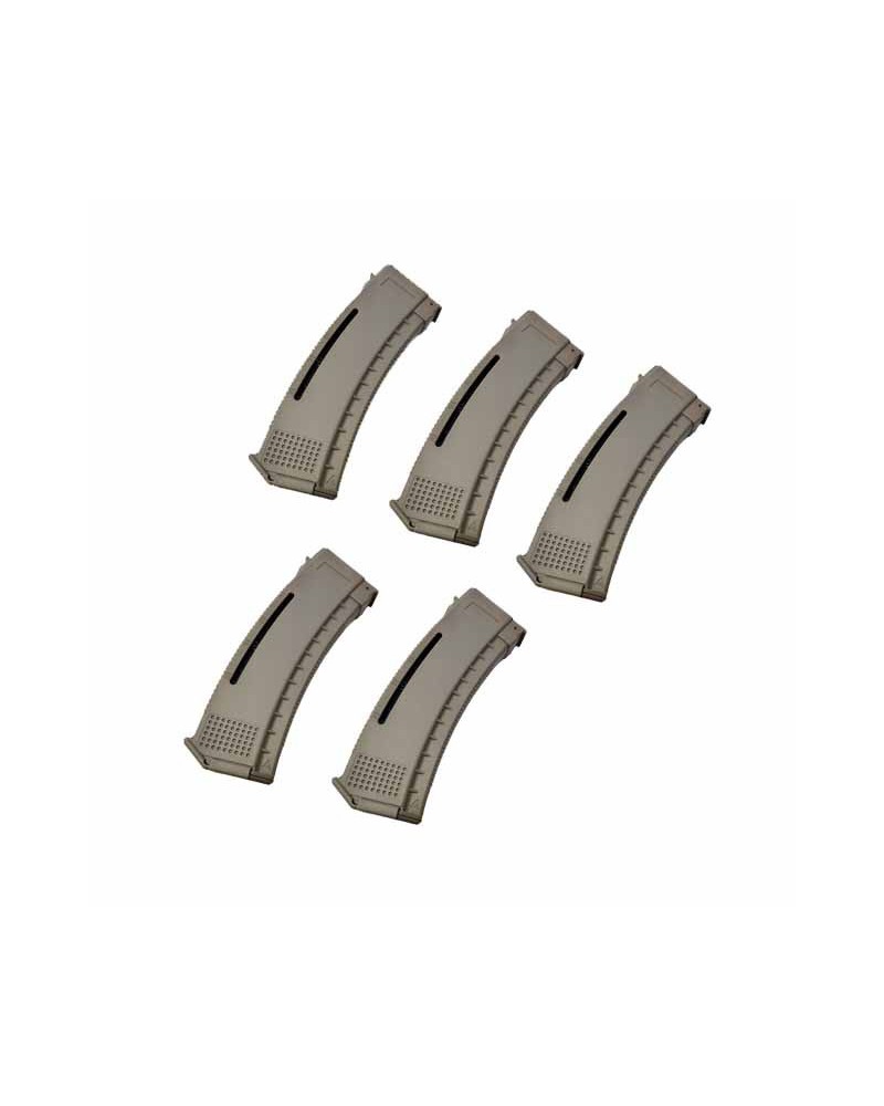 Cargador AK MOD1 30/130 Rds FDE - MAG-M1K-TN-5P | Airsoft Yecla