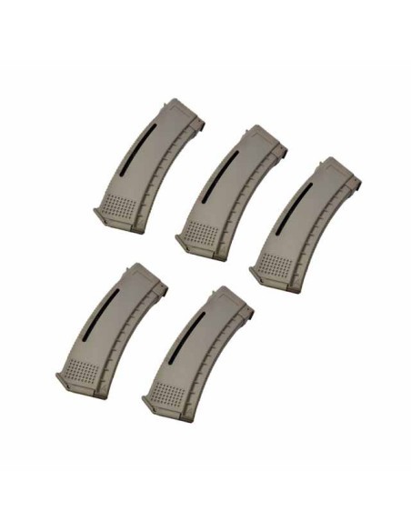 Cargador AK MOD1 30/130 Rds FDE - MAG-M1K-TN-5P | Airsoft Yecla