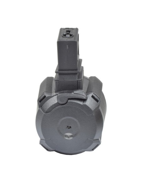 Cargador tambor eléctrico 1200 BBs para G36 - A&K