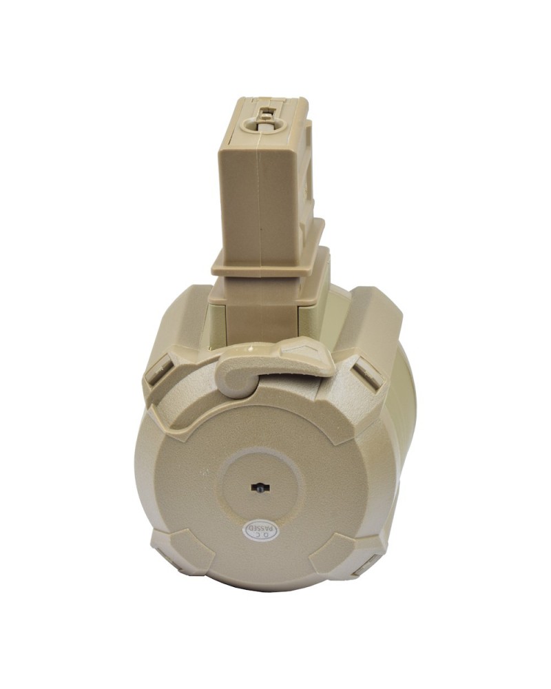Cargador tambor eléctrico 1200 BBs para G36 - A&K