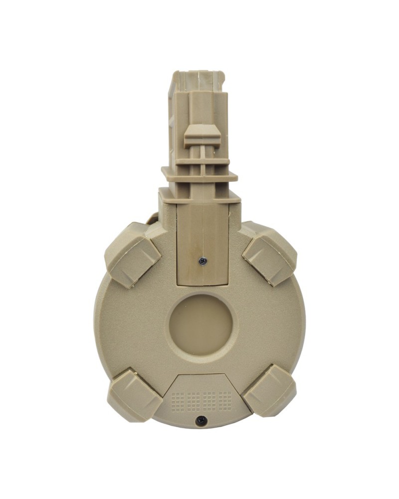 Cargador tambor eléctrico 1200 BBs para G36 - A&K