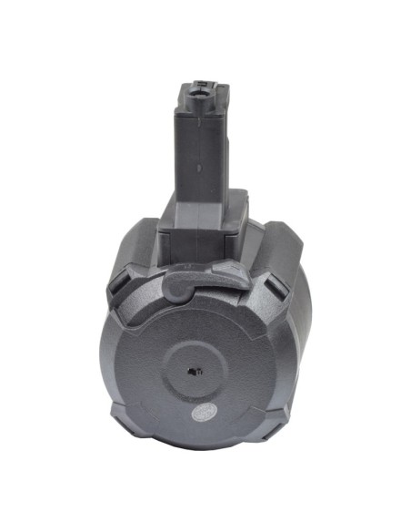 Cargador tambor eléctrico 1200 BBs para MP5 B90-4C BK - A&K 2