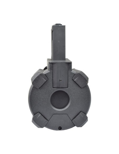 Cargador tambor eléctrico 1200 BBs para MP5 B90-4C BK - A&K