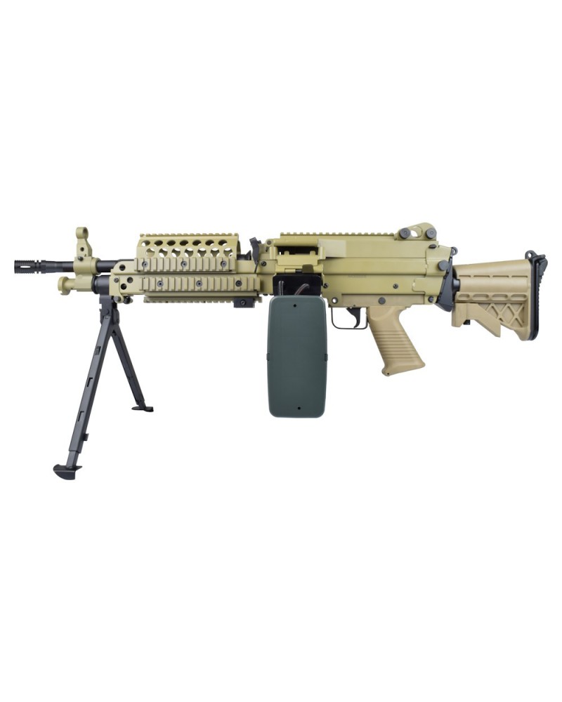 Ametralladora AEG MK46 Metal Version Dark Earth - A&K