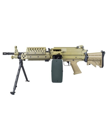 Ametralladora AEG MK46 Metal Version Dark Earth - A&K