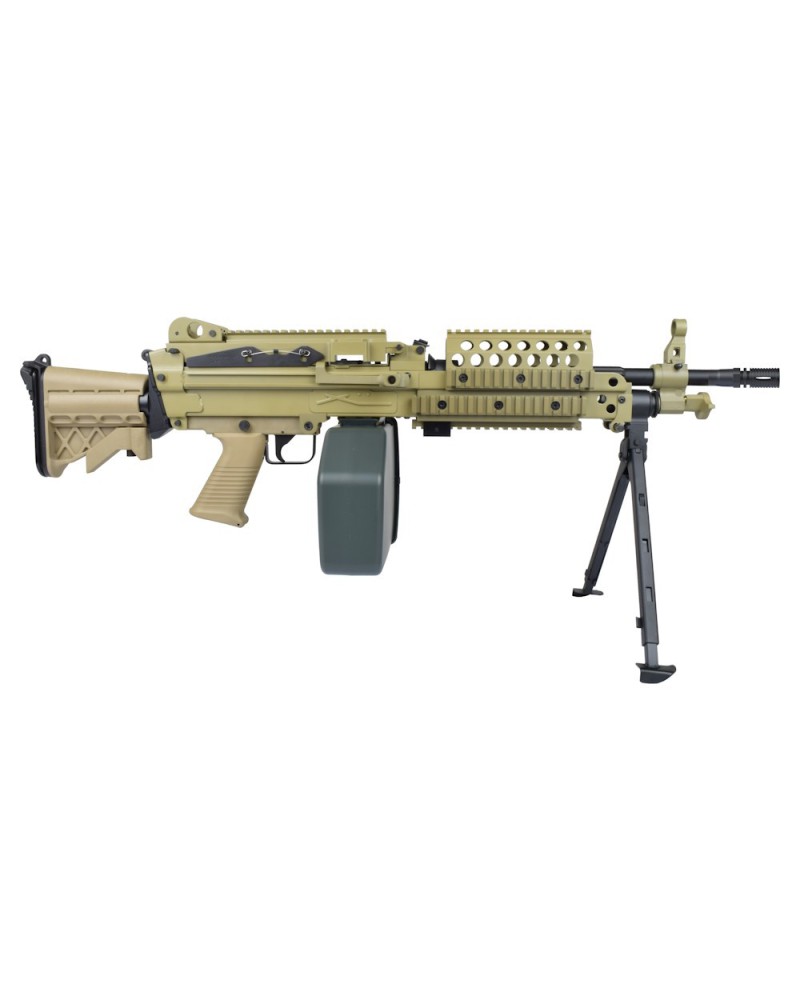 Ametralladora AEG MK46 Metal Version Dark Earth - A&K
