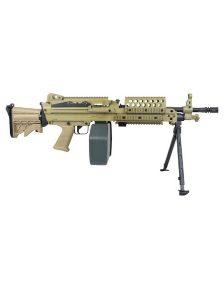 Ametralladora AEG MK46 Metal Version Dark Earth - A&K