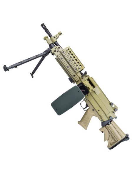 Ametralladora AEG MK46 Metal Version Dark Earth - A&K